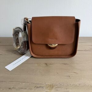 NWT Loeffler Randall Lennox Leather Mini Crossbody Bag